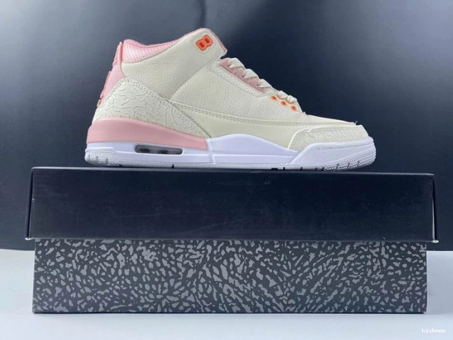 Rep Pink (W) Sail Air 3 Rust CK9246-116 Jordan Retro 0630